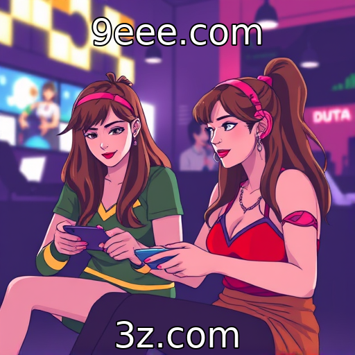 Participação feminina na indústria de jogos em ascensão