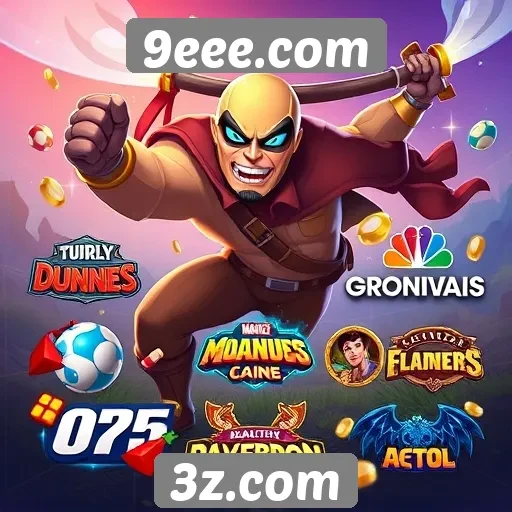 Navegando pelas categorias de jogos no 9eee.com