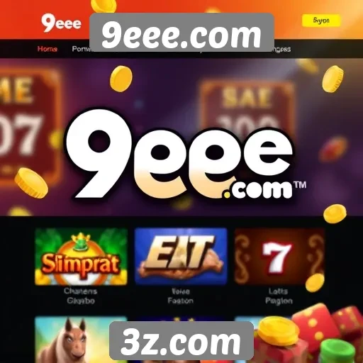 Experiência do usuário no site de jogos 9eee.com