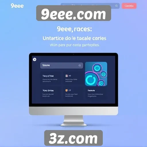 Interface do usuário do site 9eee.com